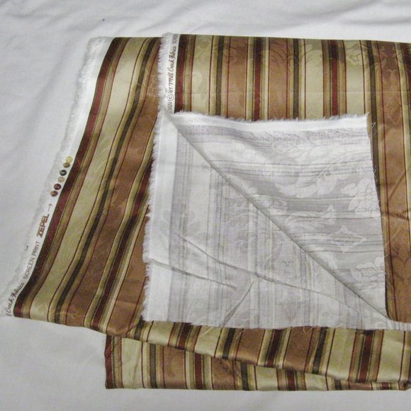 Home Decor Screen Print Fabric-1.9yds - Picture 3 of 4